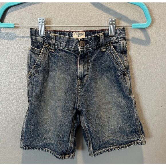 Vintage Oshkosh B'gosh Denim Shorts Boys Size 6 - Picture 1 of 4